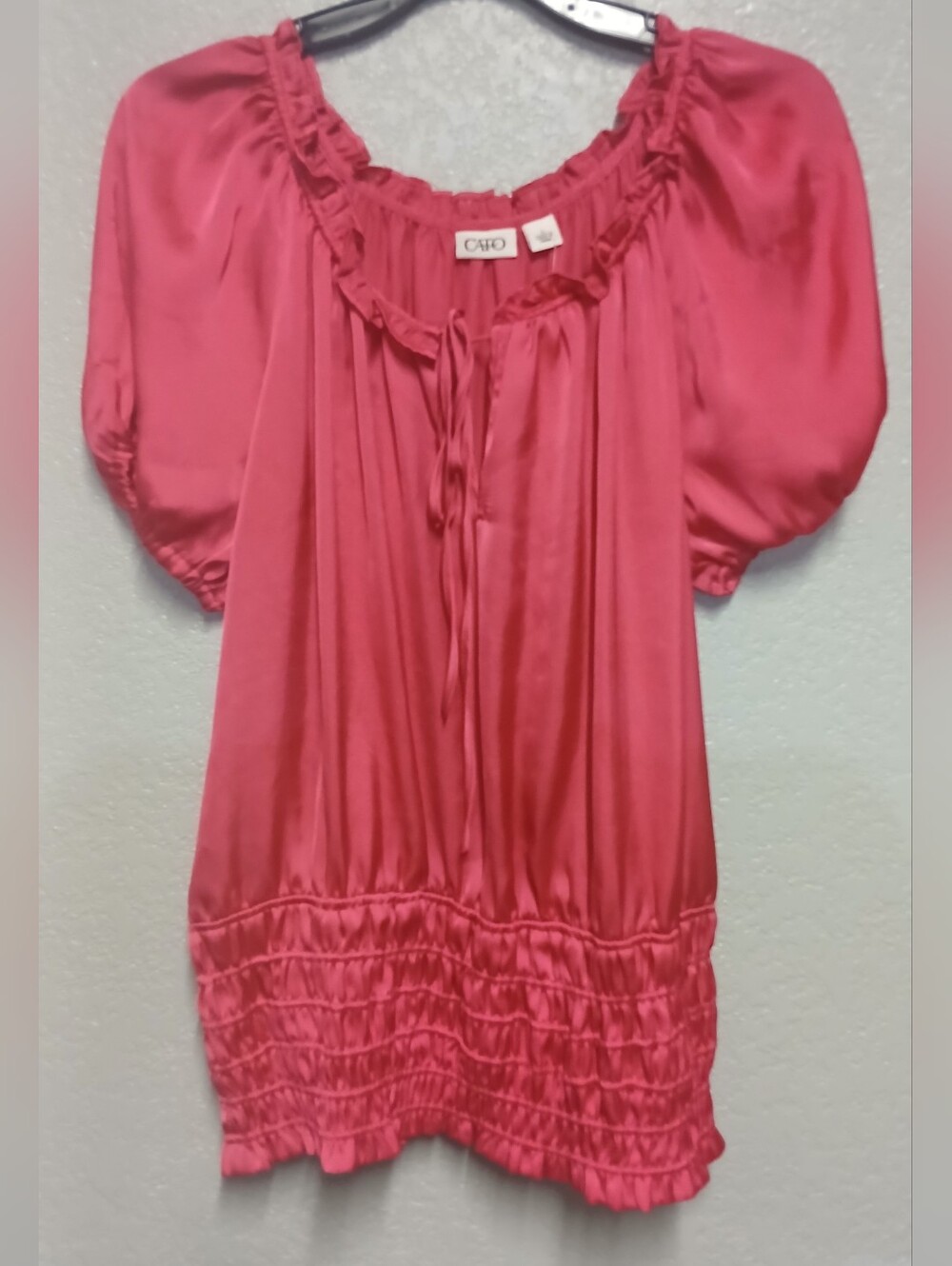 NWT Pink Cato Blouse Size Large